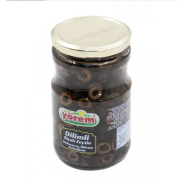 Turkish black olives Yörem 720g - AsgardShipping