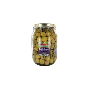 Turkish Yörem green olives 1580g - AsgardShipping