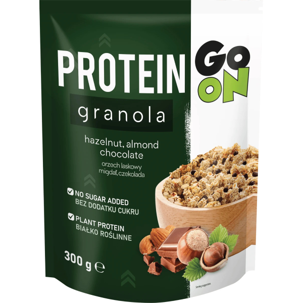 Vločky granola-protein čoko/oriešky 300g – AsgardShopping