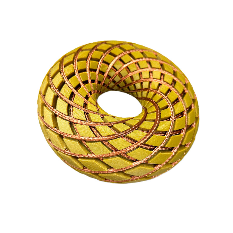 Torus TachyoGraviton© V4 - gold Torus TachyoGraviton© V4 - gold