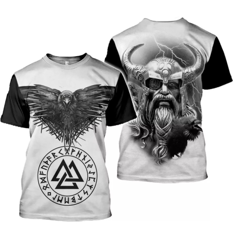 T-shirt Odin white