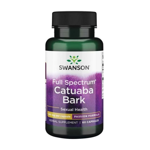 Catuaba Bark 465 mg 60 Capsules - AsgardShopping