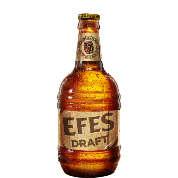 Turkish beer Efes Draft 500ml - AsgardShipping